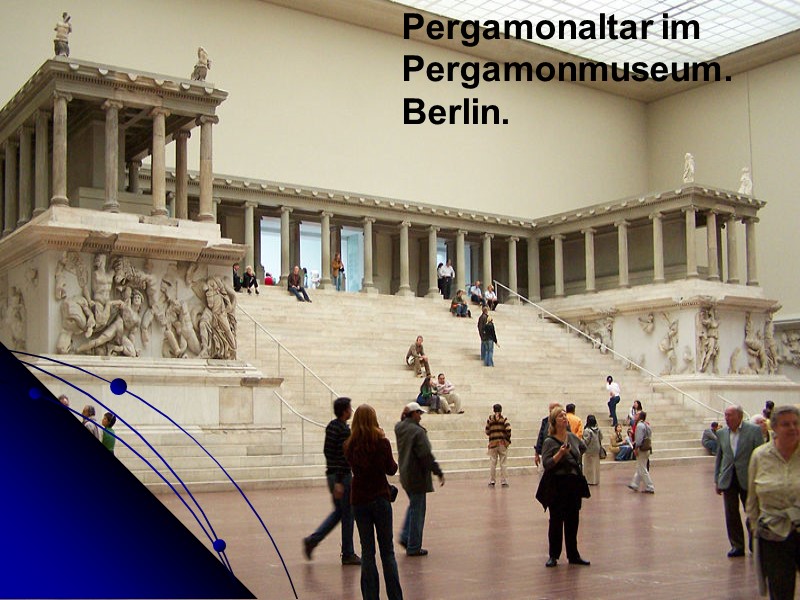 Pergamonaltar im Pergamonmuseum. Berlin.
